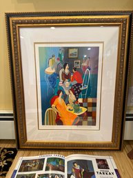 Itzchak Tarkay Winding Down Limited Edition Serigraph HC Hors Commerce Hand Signed And Numbered 16/80