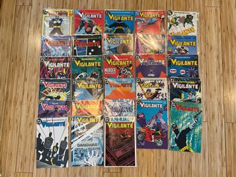 Dc Comics THE VIGILANTE 28 Issues Run 1 To 26 30 And Annual 1 COMIC BOOKS