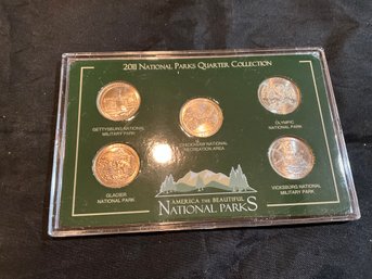 2011 America The Beautiful State Quarter Collection National Parks US Coins