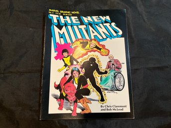 Marvel Graphic Novel The New Mutants  #4 1982 Paperback