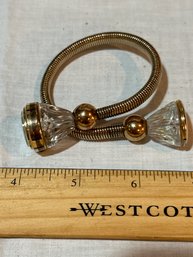 Vintage Crawford Watch Company Ladies Bangle Wrap Around Bracelet Watch
