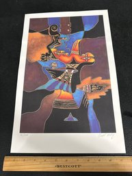 11x17 Inch East Meets West By Neil Doty Signed And Numbered Lithograph Print