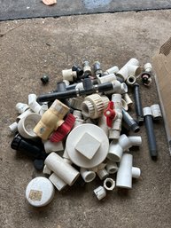 Large Assortment Of PVC Fittings And Valves Great For Any Handyman Jobs