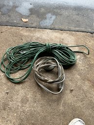 50 Ft Extension Cord And 3 Smaller  Cords