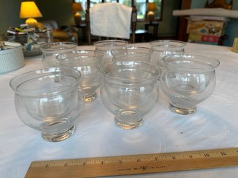 SET OF 8 TWO-PIECE SHRIMP COCKTAIL SEAFOOD GLASSES