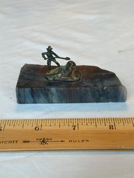 Vintage Worlds Smallest Bronze Sculptures By Dick Hughes