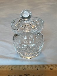 Vintage Jam & Honey Jar By WATERFORD CRYSTAL