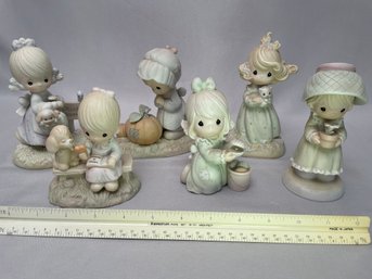 Lot Of 7 Precious Moments Figurines