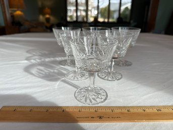 Set Of 6 Waterford Crystal Lismore Liquor Cocktail Glasses