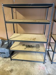 72x 48 X 24 Metal Shelf With Pressboard Shelfs