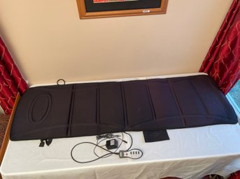 Homedics Destress Massage Chair Pad  With 4 Massage Areas And Heat! 65'