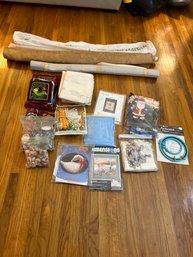 Large Lot Of Of Crafting And Quilting Accessories Great For Rainy Days Or Any Day If You Into It!