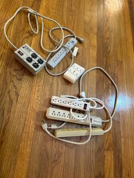 Lot Of Multiple Switch Surge Protectors And Wall Mount Outlets