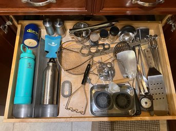 Cabinet Lot Assorted Kitchen Tools