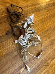 Lot Of Short Extension Cords Up To 5 Ft