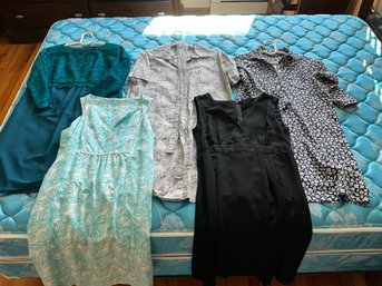 Lot Of 5 Ladies Dresses, Size Medium