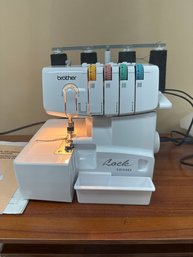 Brother Serger 1034D Heavy-Duty Metal Frame Overlock Machine Works Great