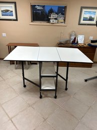 Four Star Group Cutting Table Model 11211600 On Wheels In Great Shape