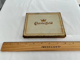 Chesterfield Cigarette Case Advertising Tin Tobacco Case