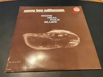 Sonny Boy Williamson     More Real Folk Blues Vintage Vinyl Record Album 9277