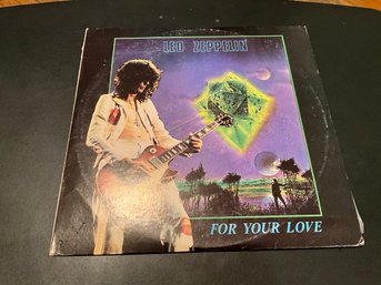 Led Zeppelin For Your Love Fillmore West January 10th 1969 Vintage Vinyl Record Album