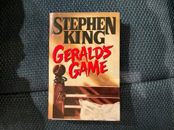 1992 First Edition Gerald's Game By Stephen King Hardcover Book Suspense