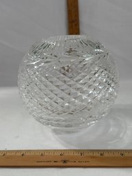 Lovely Vintage Waterford Glandore Crystal Rose Bowl