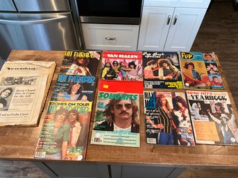 Lot Of Vintage And Antique Music Magazines Plus 1 Newspaper