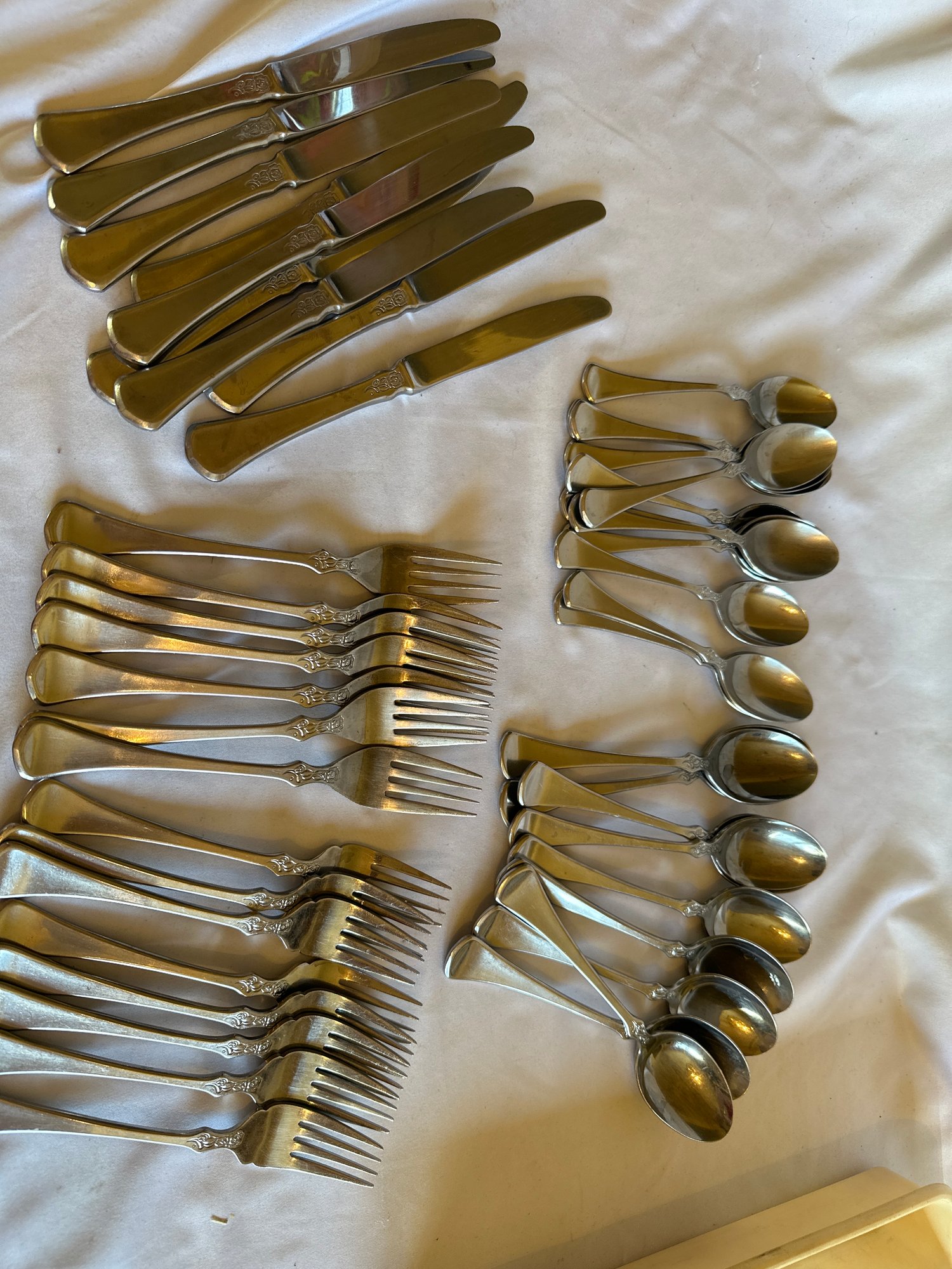 Oxford Hall Stainless Steel Japan Silverware Flat Ware Every Day Use ...