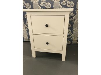 White Hemnes IKEA Nightstand