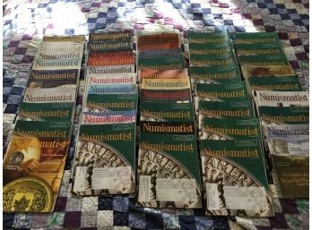 Huge Lot Of Numismatist Magazines 2003-2007