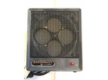 Disc Furnace II By Pelonis Honeycomb Ceramic Electric Heater, Working Condition,  6-1/2 X  5-1/2, See Pics