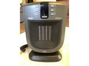 Delonghi Ceramic Technology Electric Heater In Working Condition,  13-1/2 X  10, Needs Cleaning, See Pics