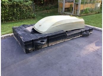 Jet Ski Floating Dock With Fiberglass Dingy