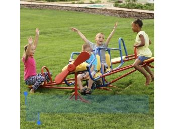 Lifetime Airplane Teeter Totter Ace Flyer 151110 Primary Color Double Play