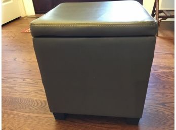 Grey Storage Stool