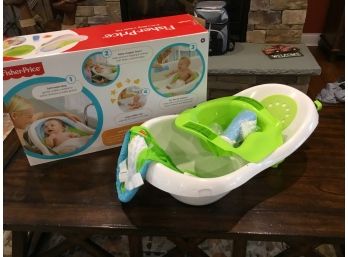 Fisher Price 4 In 1 Sling N Seat Baby Tub Bathtub