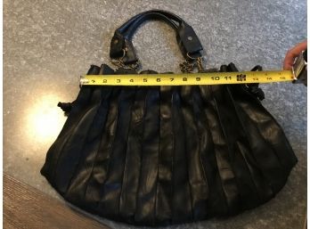 Mexx Black Leather Pocketbook