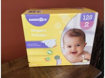 128 Babies R Us Diapers Size 2