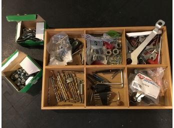 Wood Box With Tools