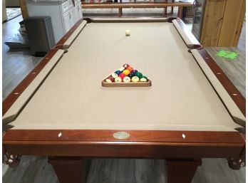 Cannon Pool Table With Ping Pong Table Cover And Cues And Much More Billiards