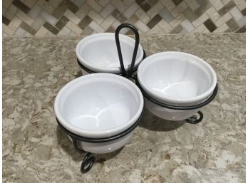 Indoor Outfitters Party Bowls With Stand