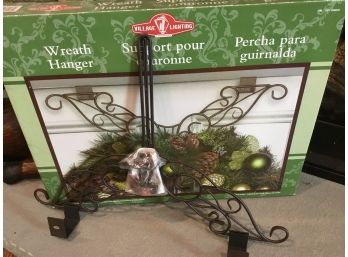 Village Lighting Wreath Hanger