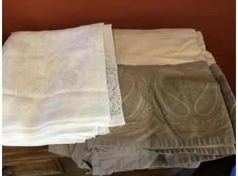 Lot Of 2 Tablecloth