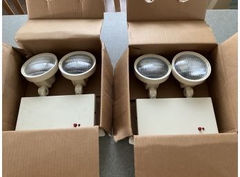 2 X Dynaray Emergency Light With 2 Heads Emergency Lighting 2100 In Box