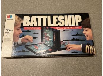 Vintage Battleship Milton Bradley 1990 Complete Classic Naval Combat Game