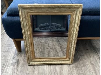 Pretty Gold Framed Mirror Hang Horizontal Or Vertical