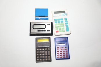 Calculators Lot Of 5