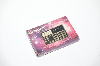 Unisonic Calculator Clock With Alarm