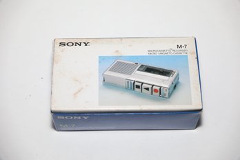 Sony Micro Cassette Recorder